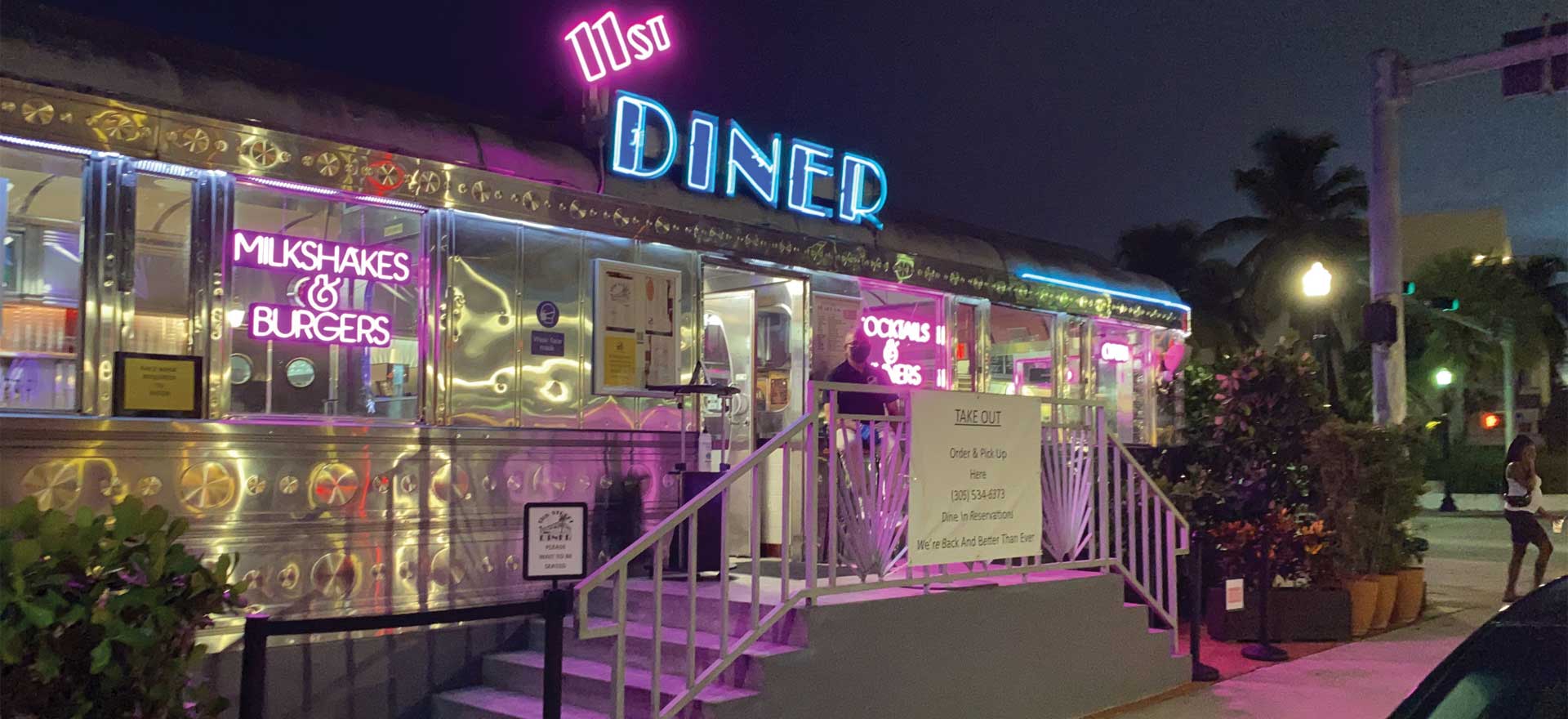 Classic American Diner Miami Beach Best Seafood Restaurant