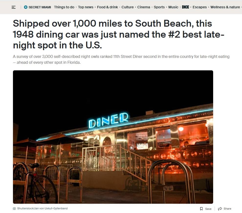 Secret Miami Article